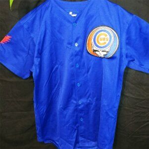 Grateful Dead Cubs Jersey Mashup M